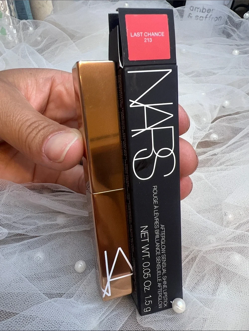 NARS afterglow Sensual Shine Lipstick